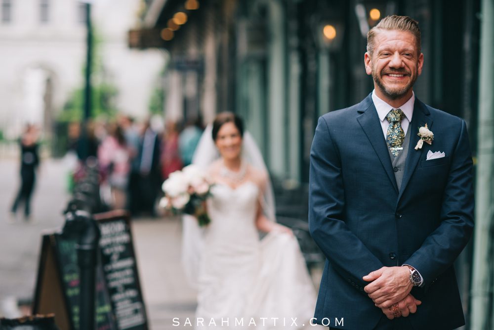 first look wedding