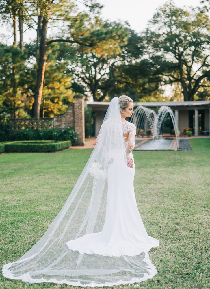 bride looking away