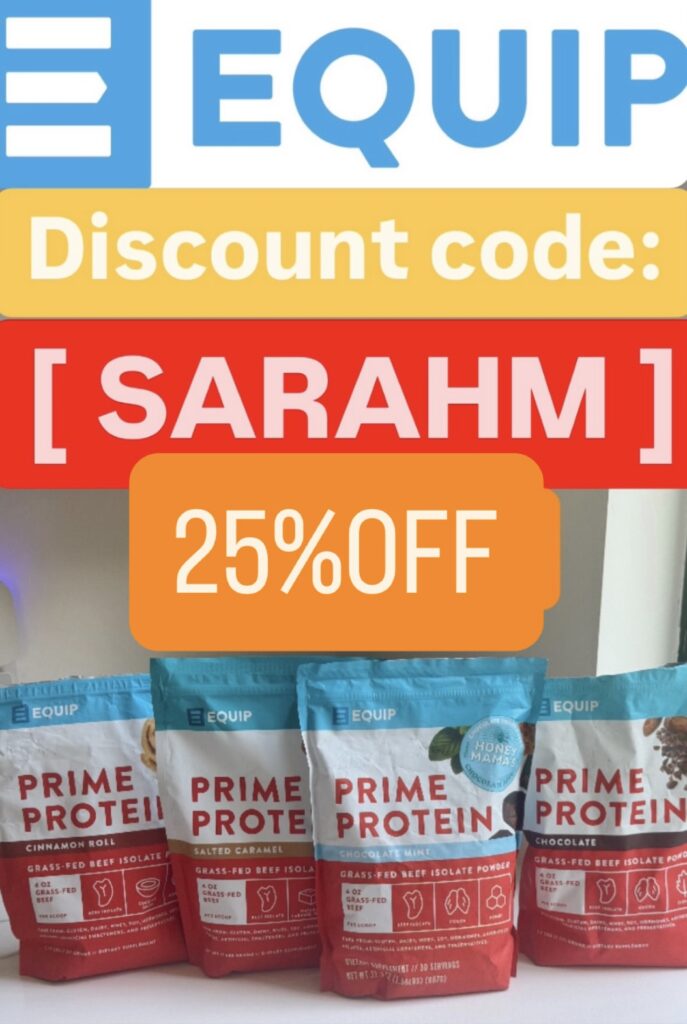 Equip foods discount code
