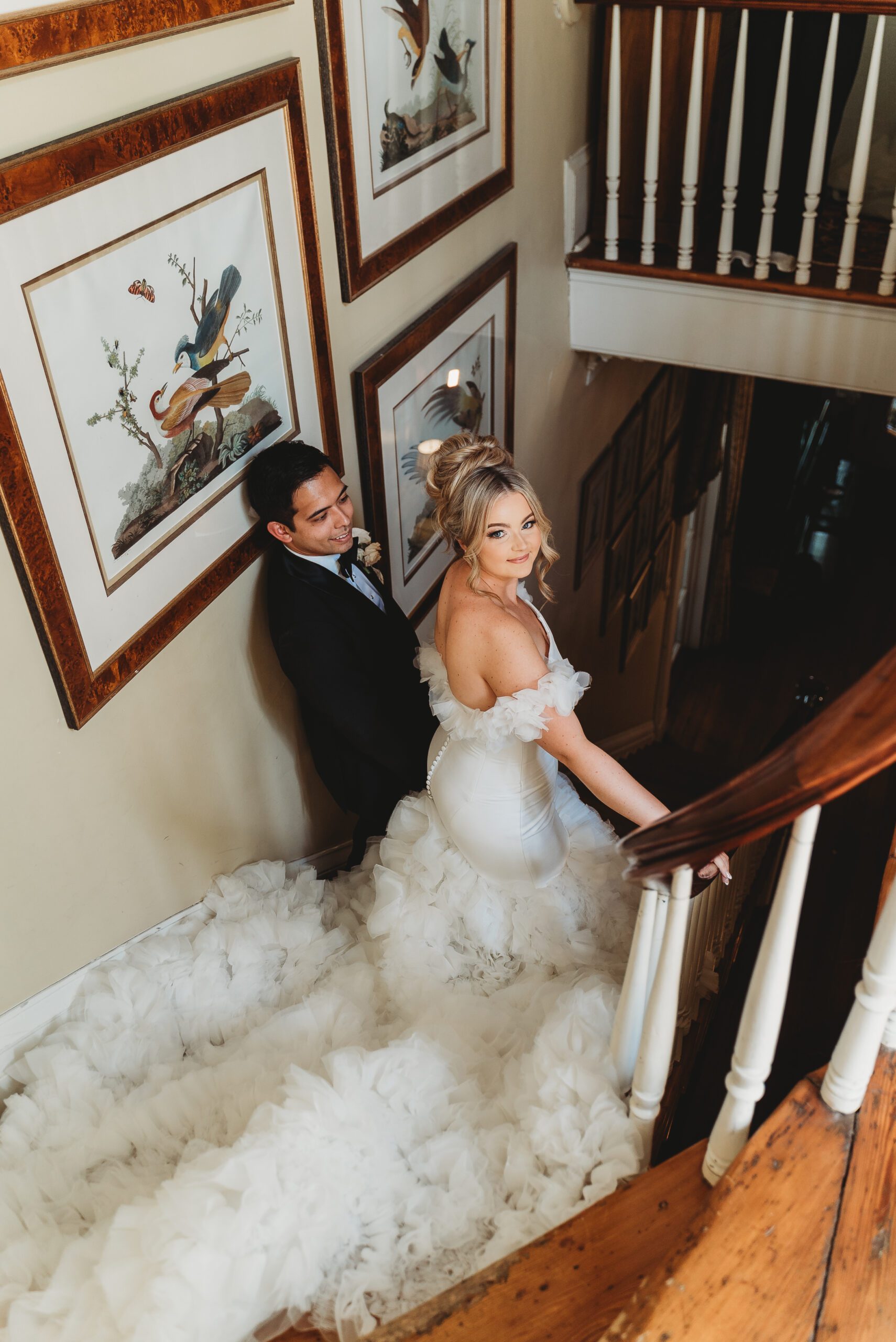 Wedding ceremony under oak trees at New Orleans City Park Botanic Gardens