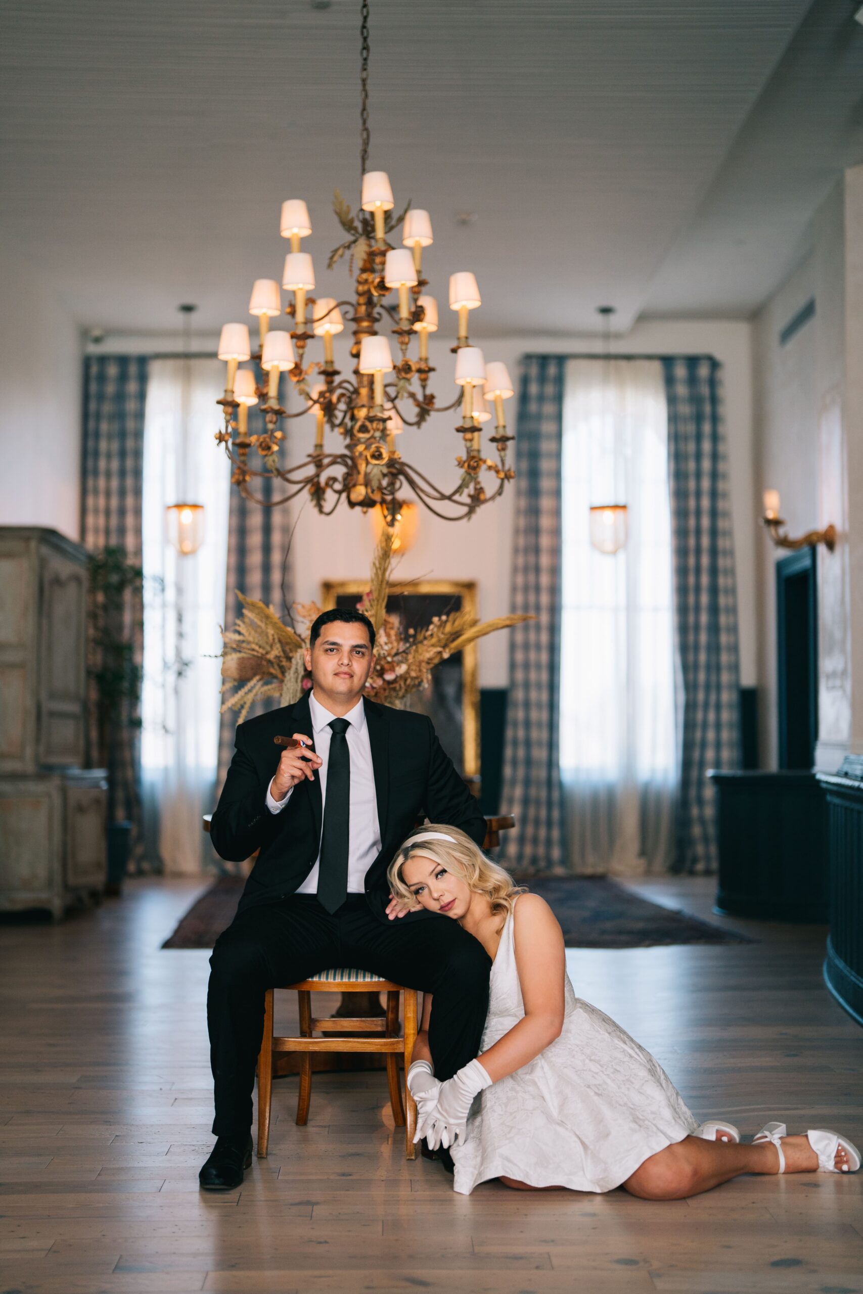 Editorial fine art wedding photography at Hotel Peter and Paul